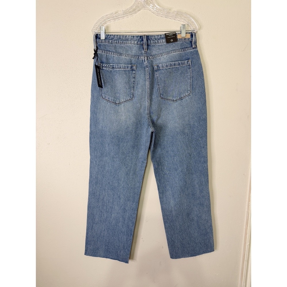 BlankNYC The Baxter Ribcage Straight Leg Jeans High Rise Size 30 Distressed - Picture 2 of 14